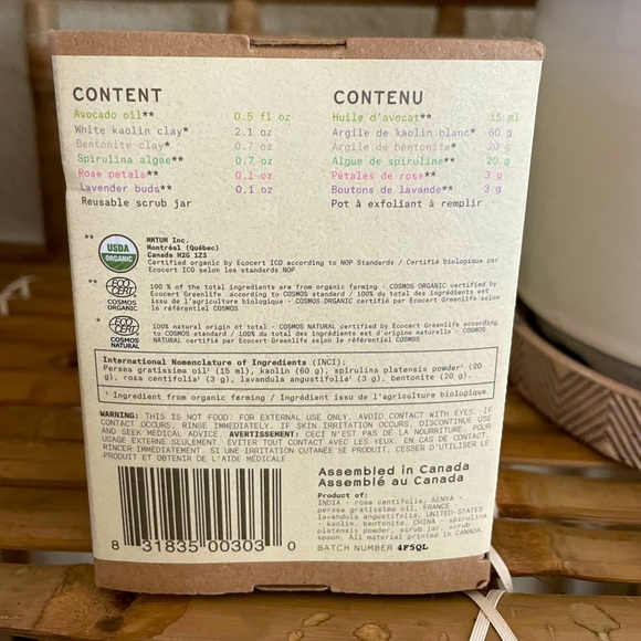 Oleum Vera DIY face mask kit. New in box - Picture 2 of 4